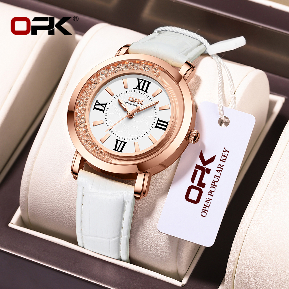 OPK 8611 Womens Watch Simple F - مراجعة Watch Bezel Insert وسعره