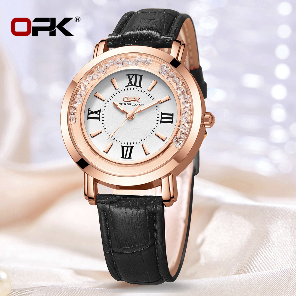 OPK 8611 Womens Watch Simple F - مراجعة Watch Bezel Insert وسعره