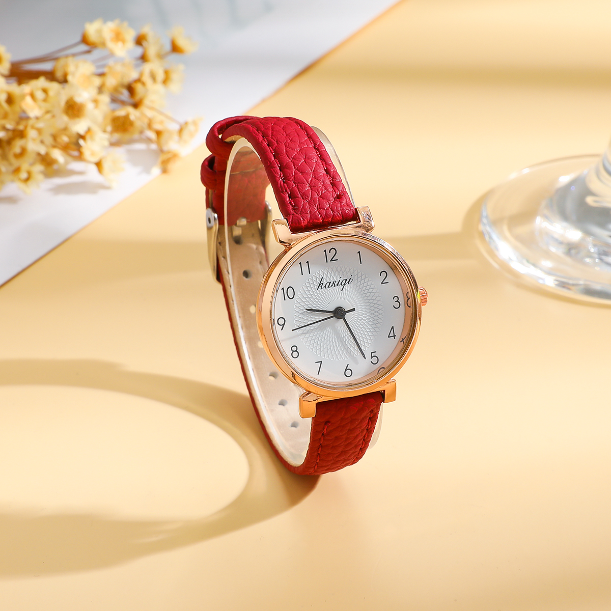 Women's Geneva Square Quartz W - مراجعة Watch Es وسعره