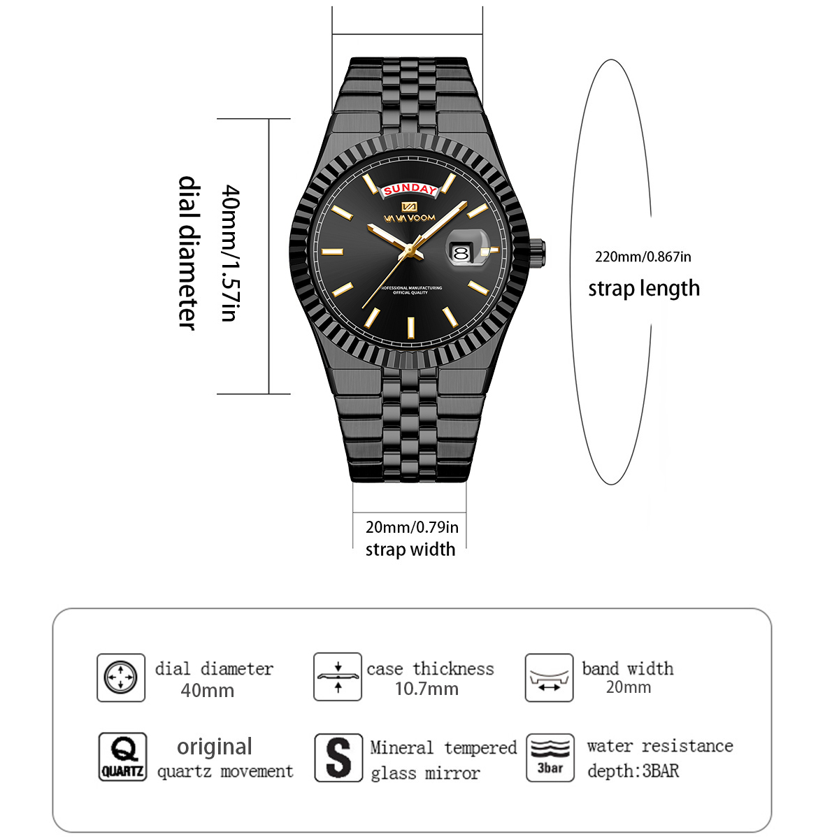 Men Quartz Watch Pilot Series  - مراجعة Smartwatch Ring Watches وسعره