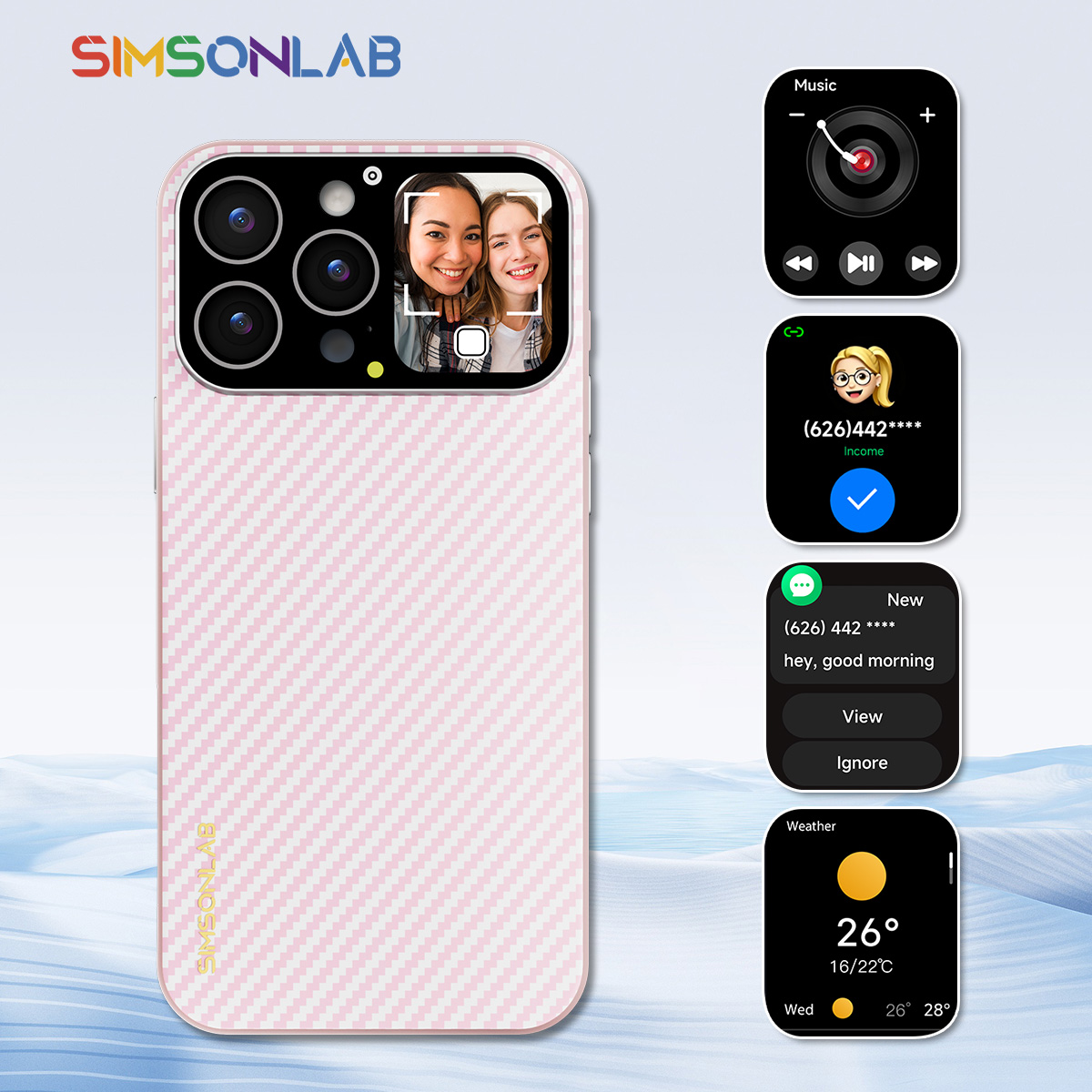 New Smart Phone Case for iPhon - مراجعة Smartwatch Watches Wallpaper وسعره