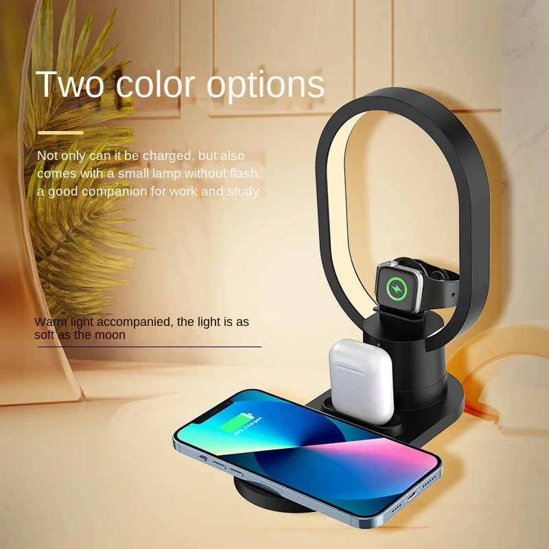 4in1 Night Light Wireless Char - مراجعة Watch Watch Xs وسعره