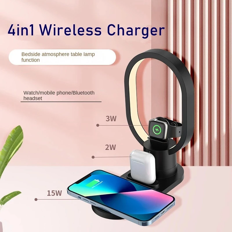 4in1 Night Light Wireless Char - مراجعة Watch Watch Xs وسعره