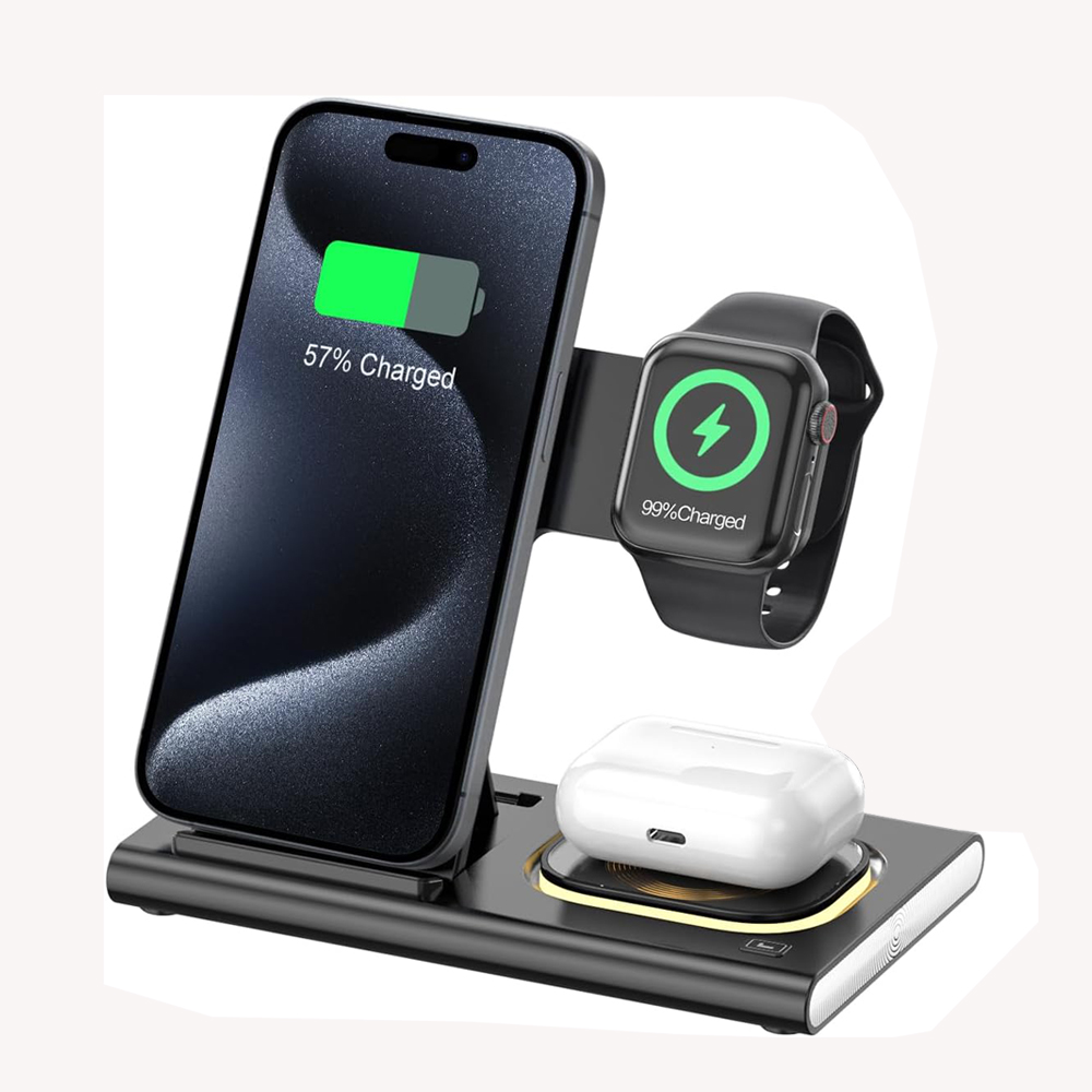 3 in 1 Foldable Charging Stati - مراجعة Watch Watch Xs وسعره