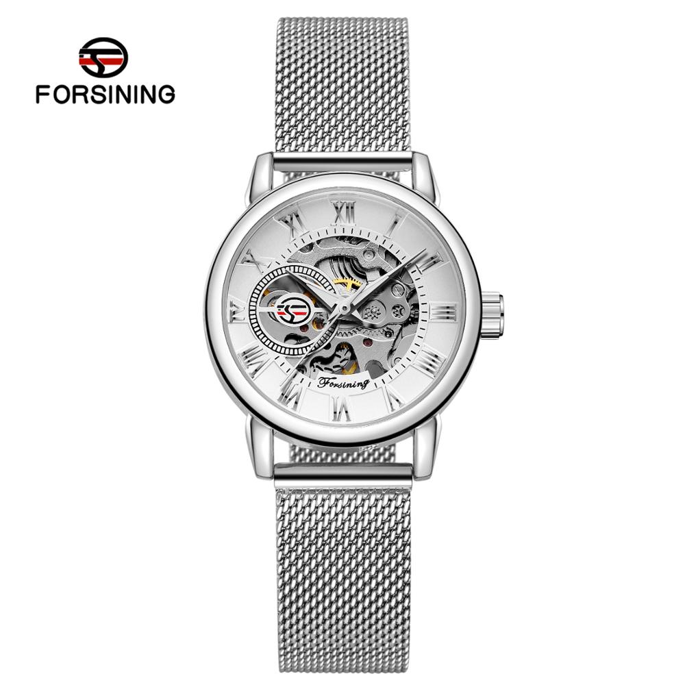 Reloj Mujer FORSINING Fashion  - مراجعة Mesh Stainless Strap وسعره