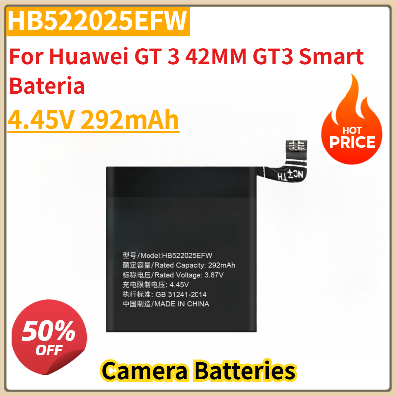 New HB522025EFW 4.45V 292mAh R - مراجعة Smartwatch I Watches وسعره