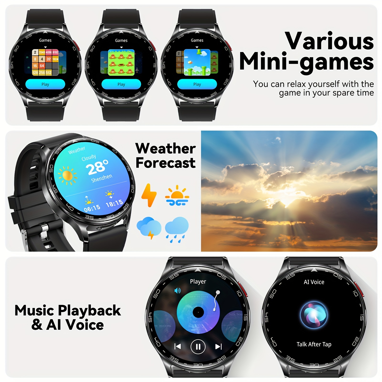 2-In-1 TWS Headset SmartWatch  - مراجعة Smartwatch Noise Watches For Men وسعره