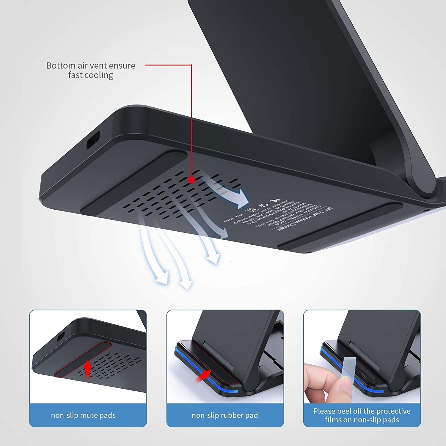 3in1 QI Foldable Wireless Char - مراجعة Watch Watch Xs وسعره