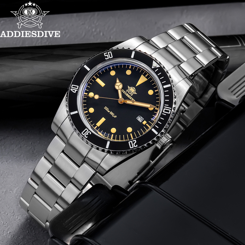 ADDIESDIVE 39mm Hot Watch For  - مراجعة Waterproof Diving Watch وسعره