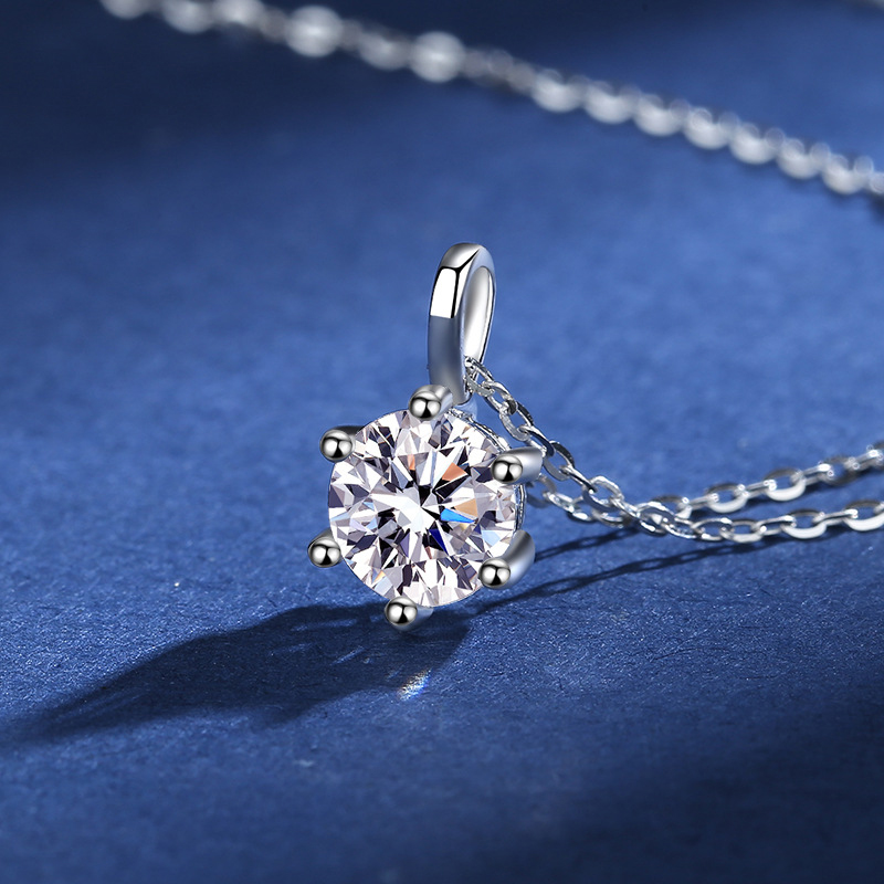Silver 925 6 prong Moissanite  - مراجعة Vs Smartwatch وسعره