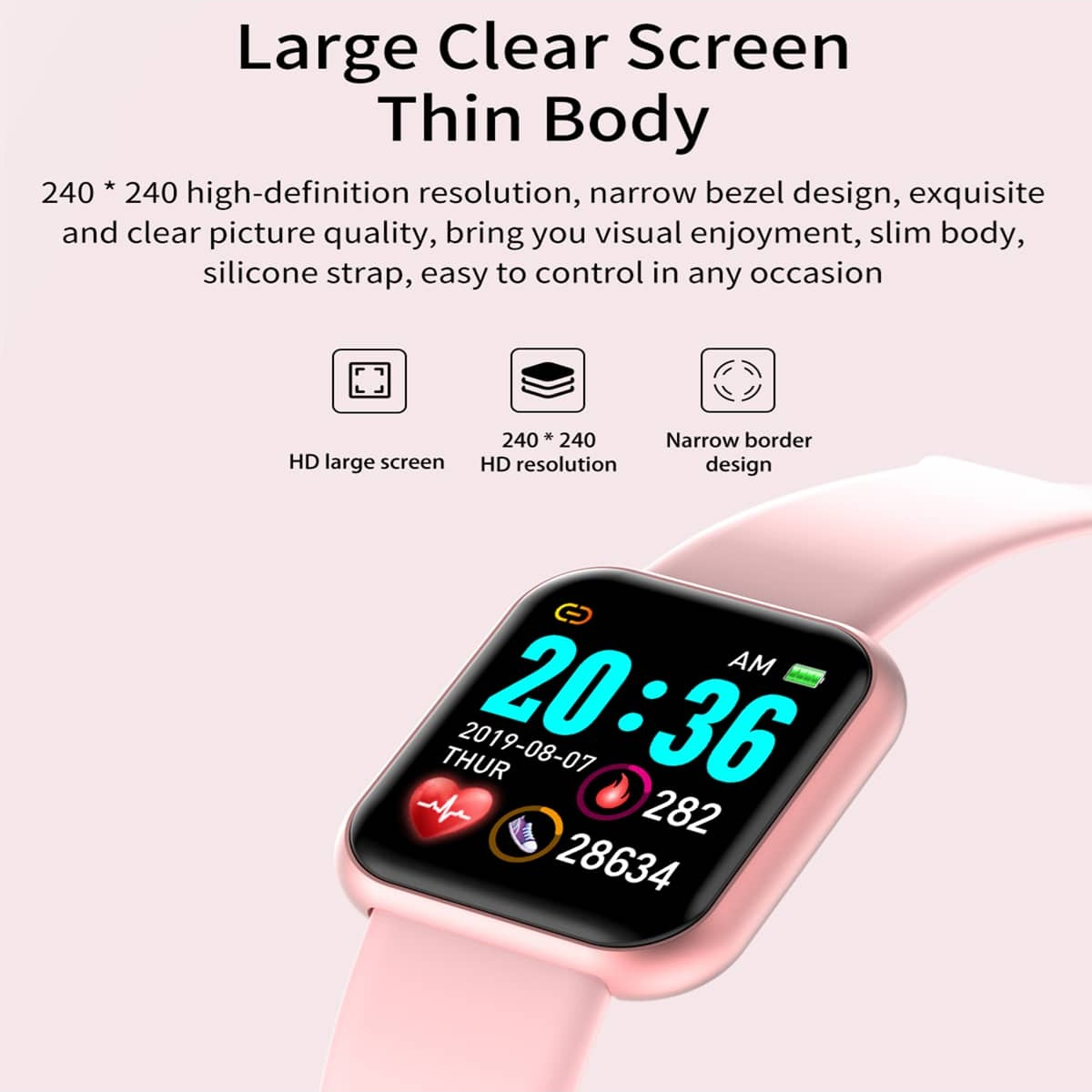 Smart Watch Message Remind Mus - مراجعة Smartwatch Watches Digital وسعره