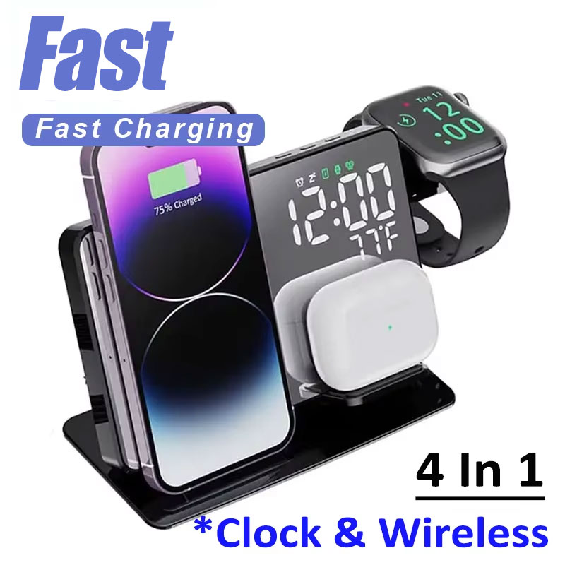 Fast Wireless Charger Dock Sta - مراجعة Watch Watch Xs وسعره