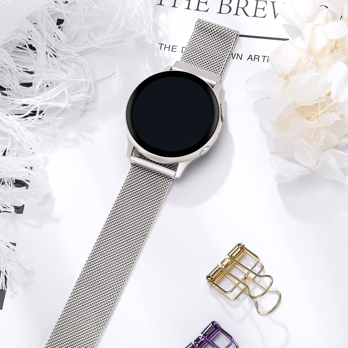 Fashion Watch Band for  Samsun - مراجعة Smartwatch Samsung Watches For Women وسعره