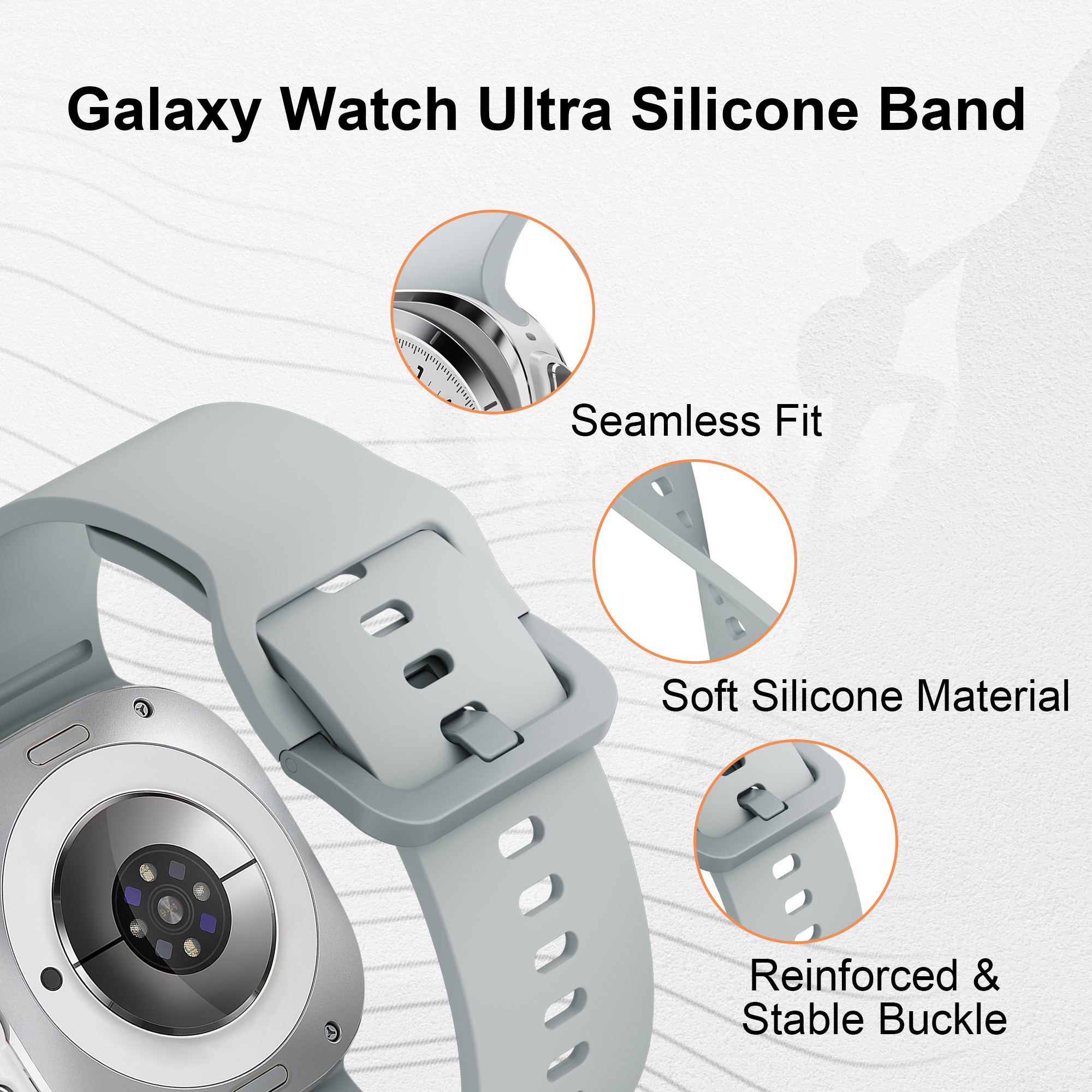 Original Silicone Band For Sam - مراجعة Smartwatch Samsung Watches For Women وسعره