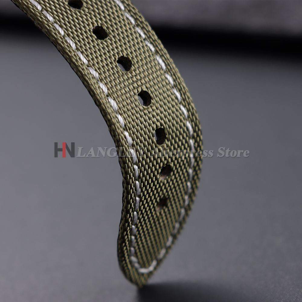 Genuine Sailcloth Nylon WatchB - مراجعة Omega Watches Smartwatch وسعره