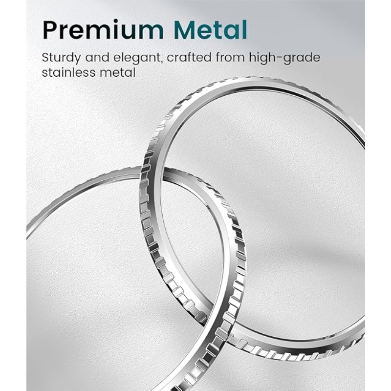 Metal Bezel Cover for Samsung  - مراجعة Smartwatch Ring Watches وسعره