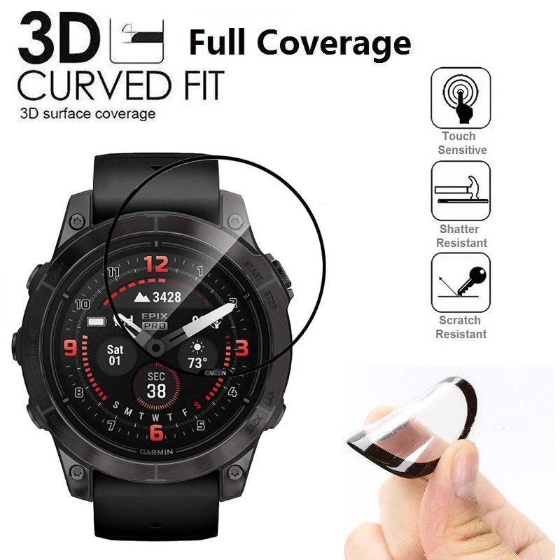 3PCS 3D Curved Edge Screen Pro - مراجعة Xwatch Smartwatch وسعره