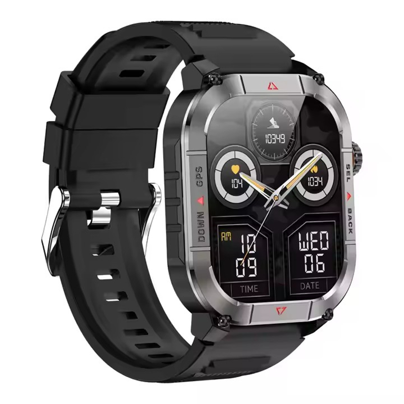 New HK84 Men Smart Watch AMOLE - مراجعة Smartwatch Watches Digital وسعره