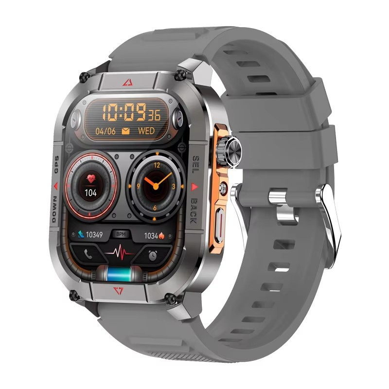 New HK84 Men Smart Watch AMOLE - مراجعة Smartwatch Watches Digital وسعره