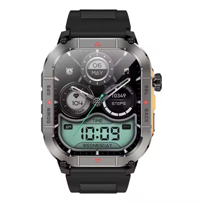 New HK84 Men Smart Watch AMOLE - مراجعة Smartwatch Watches Digital وسعره