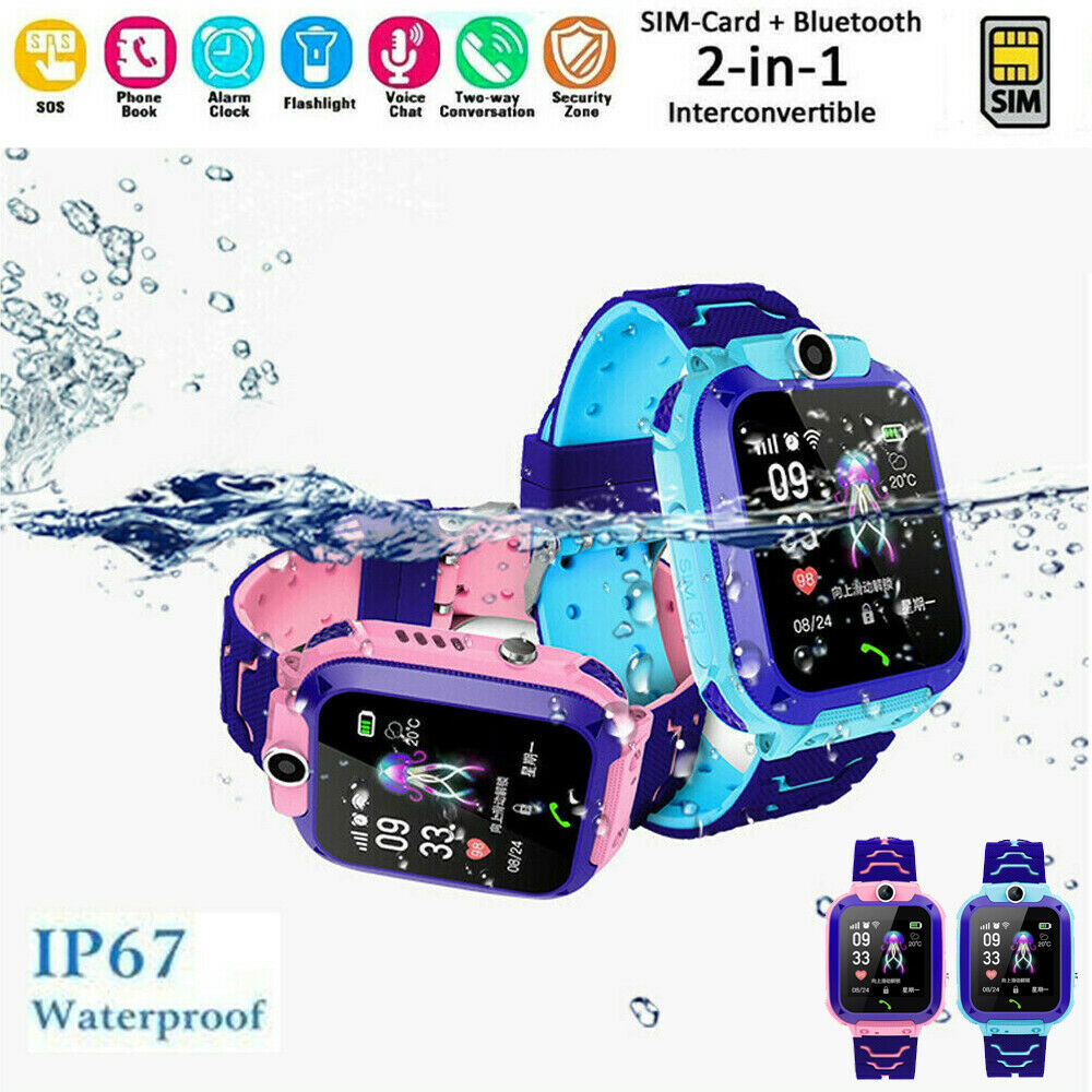 Q12 Kids Smart Watch 2G SOS Ca - مراجعة Smartwatch Watches Digital وسعره