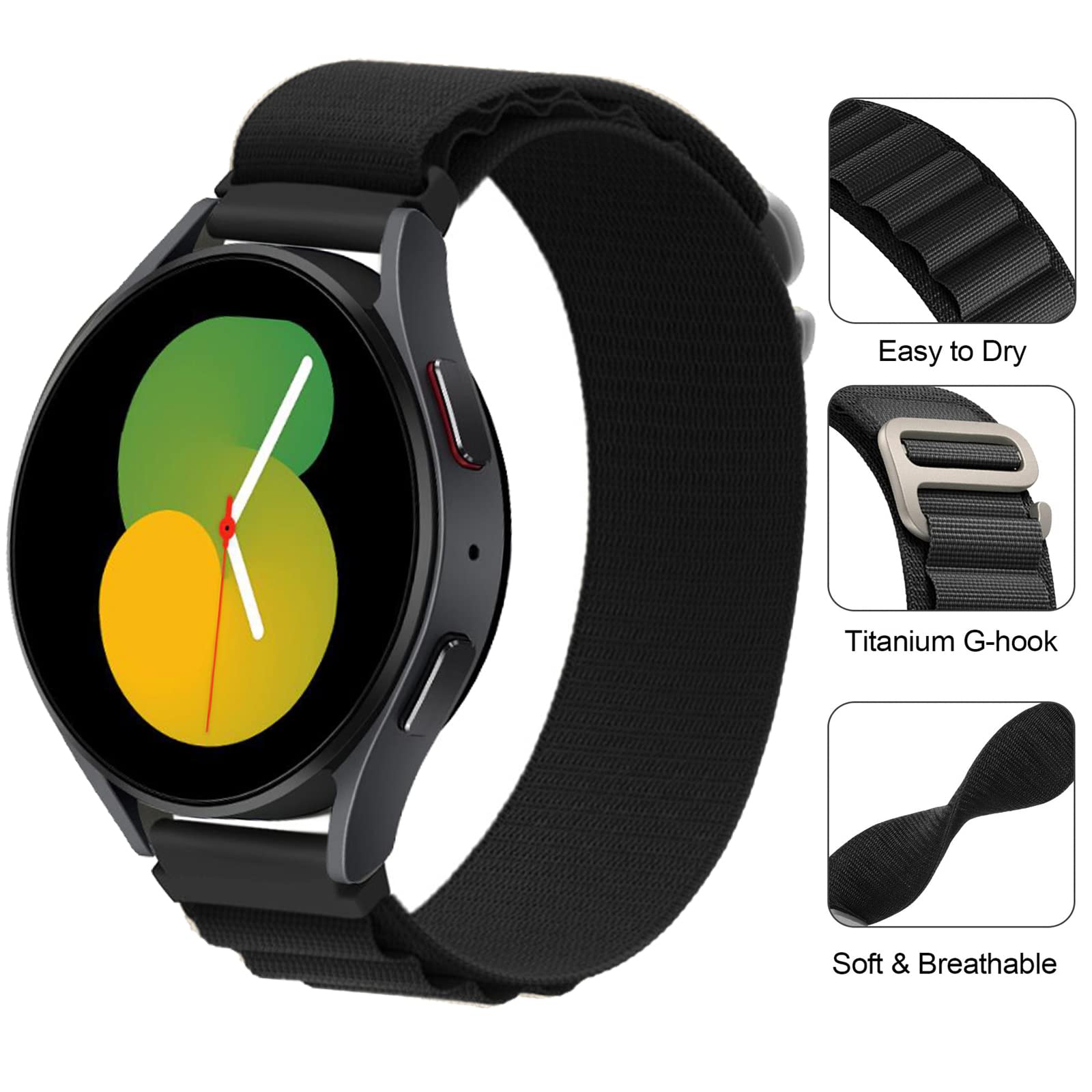 Alpine loop For Samsung Galaxy - مراجعة Smartwatch Samsung Watches For Women وسعره