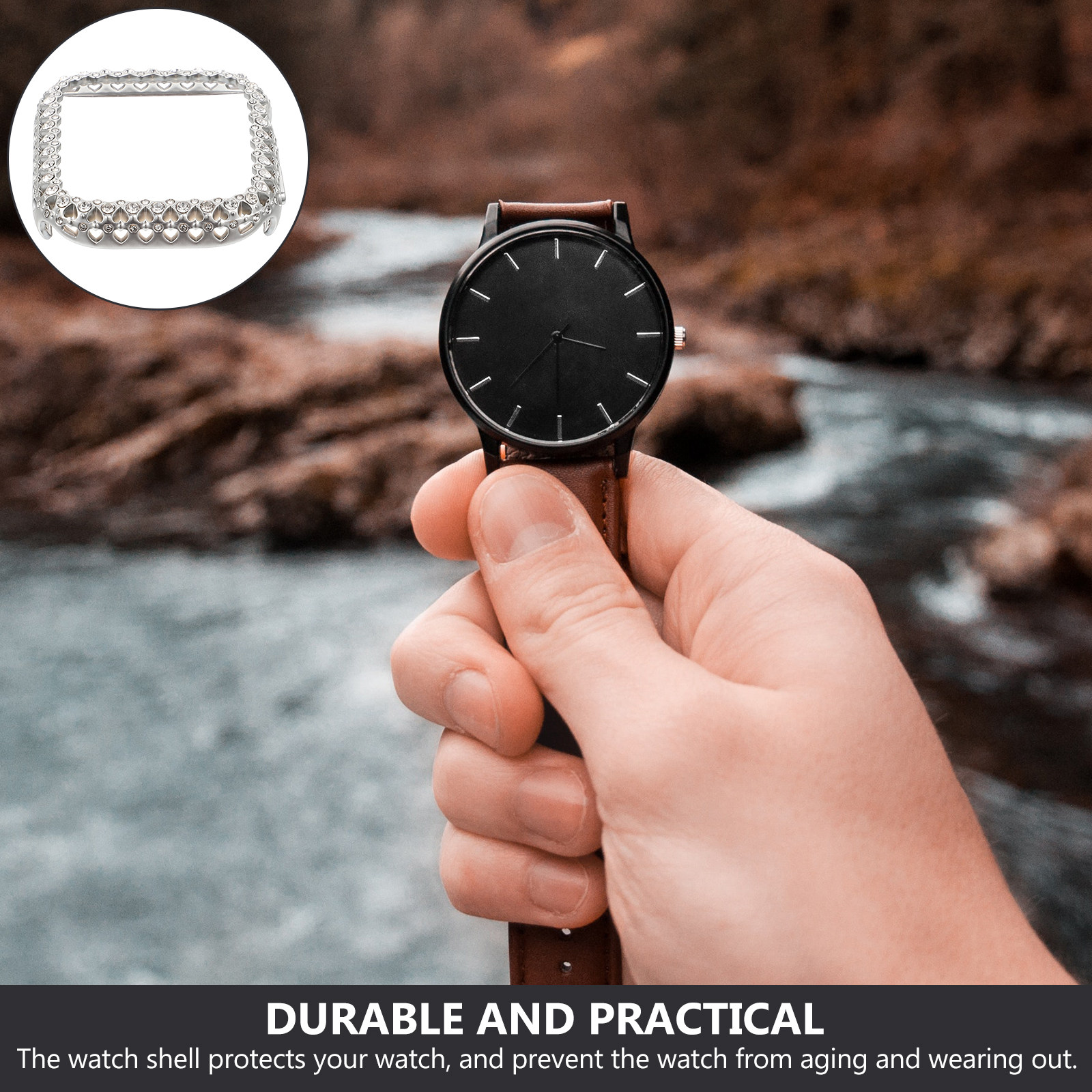 Anti-Scratch Watch Protector f - مراجعة Smartwatch I Watches وسعره
