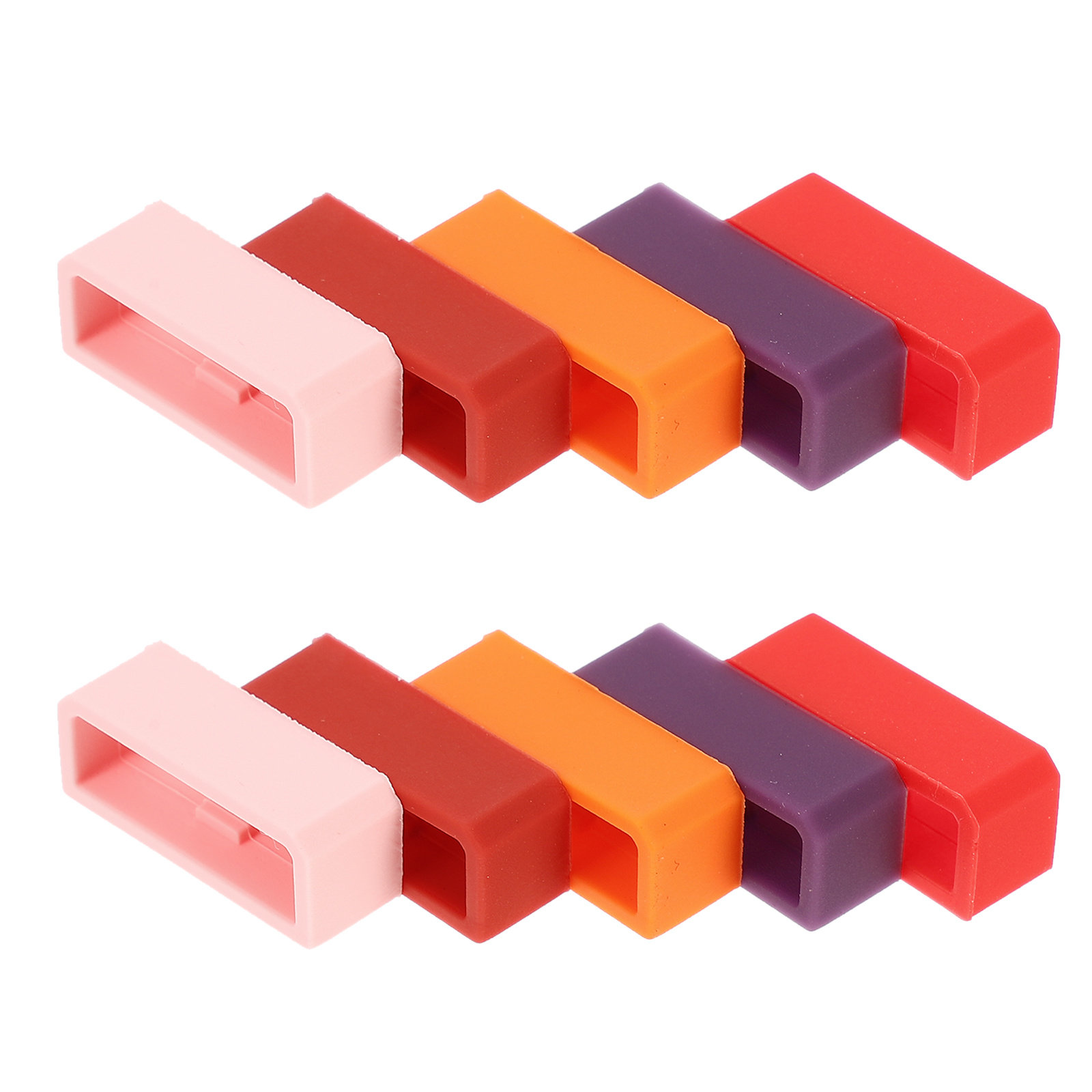 10Pcs Silicone Watch Band Reta - مراجعة Smartwatch Ring Watches وسعره