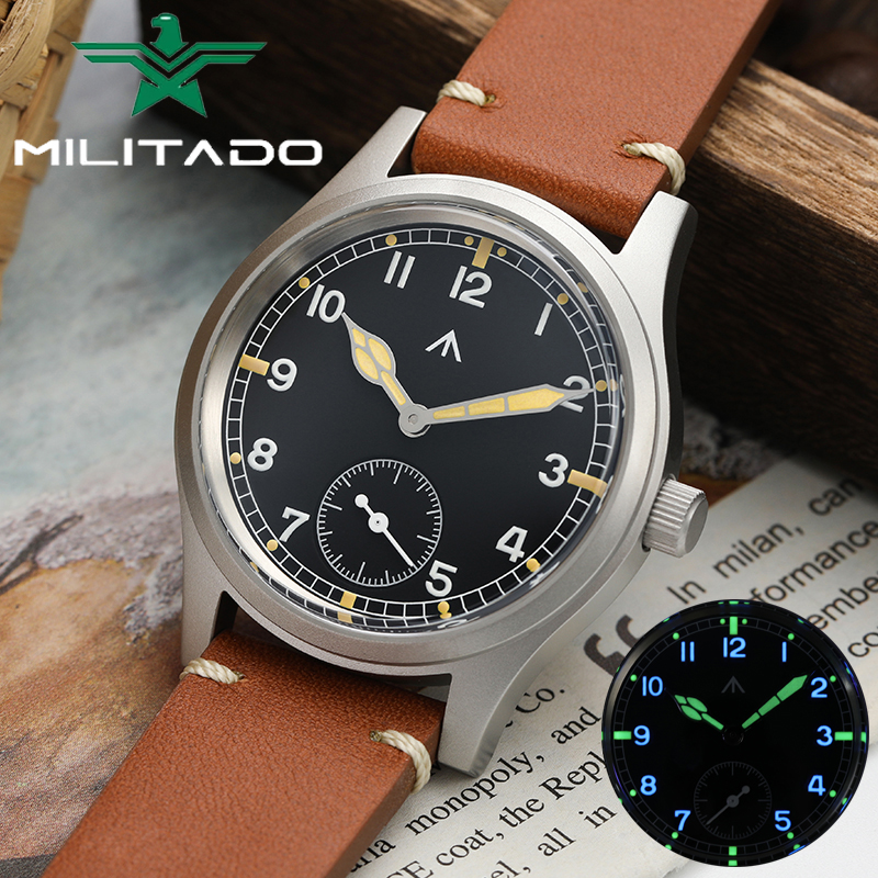 Militado D12 Vintage Watch VD7 - مراجعة Smartwatch Vintage Watches For Men وسعره
