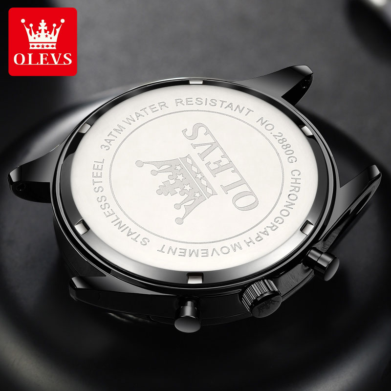 OLEVS casual fashion men's wat - مراجعة Watch Es وسعره