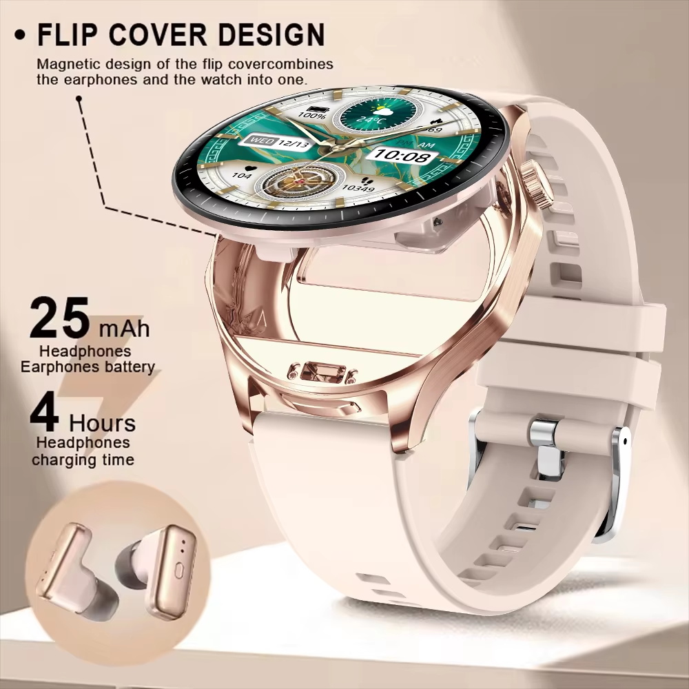 2 In 1 TWS Headset Smart Watch - مراجعة Smartwatch Noise Watches For Men وسعره