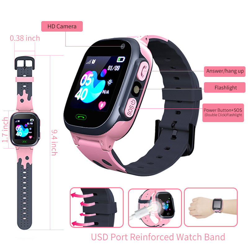 Kids Smart Watch Waterproof Sm - مراجعة Smartwatch Watches Digital وسعره