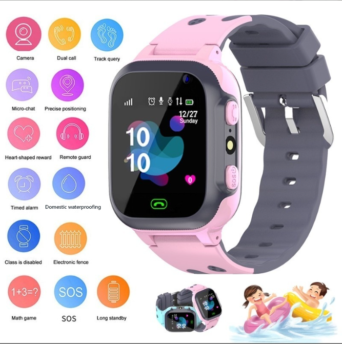 Kids Smart Watch Waterproof Sm - مراجعة Smartwatch Watches Digital وسعره