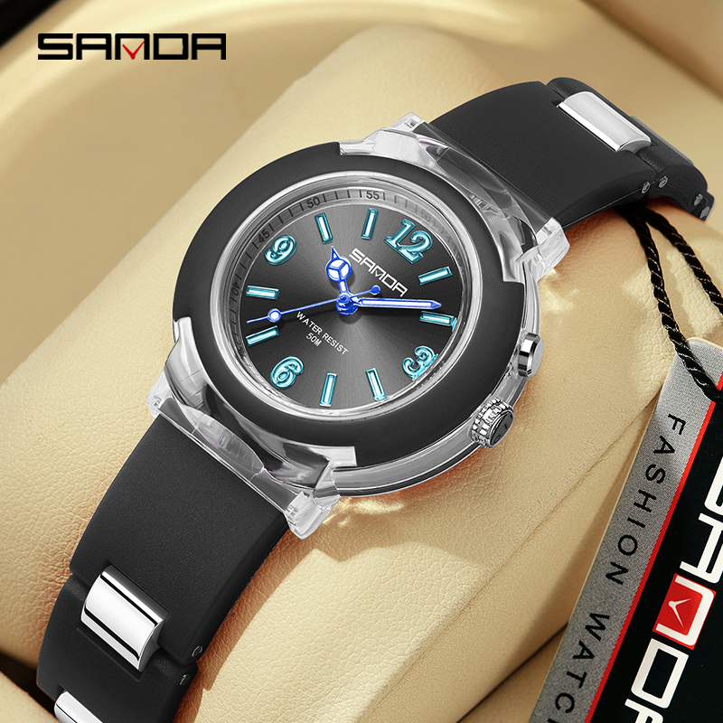 SANDA 6104 Fashion and Leisure - مراجعة Waterproof Diving Watch وسعره