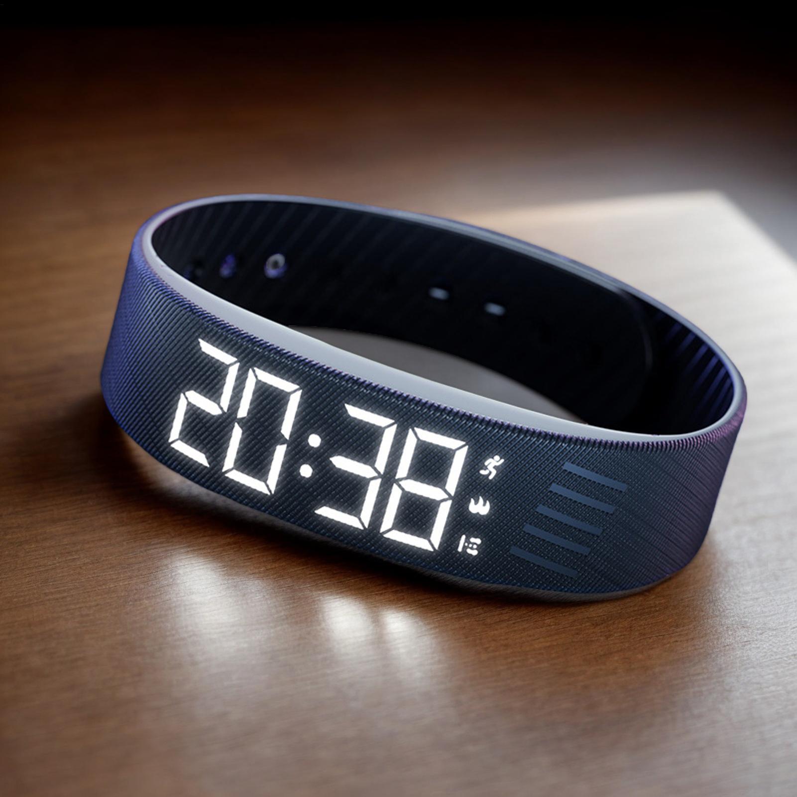 Alarm Watch Digital Watch with - مراجعة Smartwatch Watches Digital وسعره