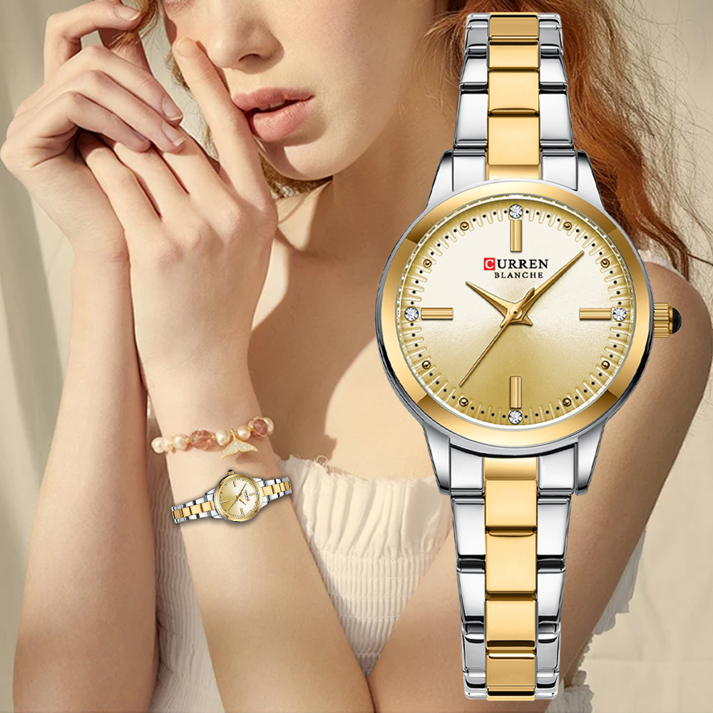 CURREN Women's Stainless Steel - مراجعة Watch Es وسعره