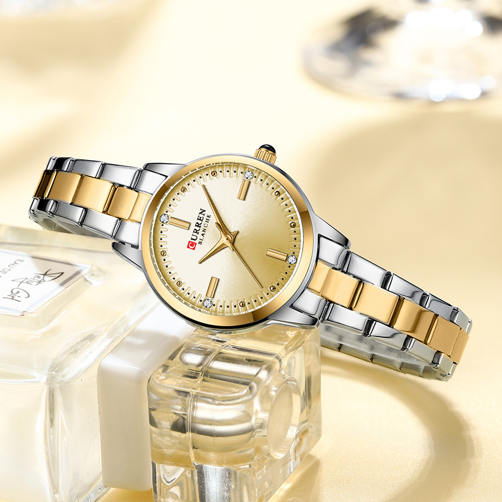 CURREN Women's Stainless Steel - مراجعة Watch Es وسعره