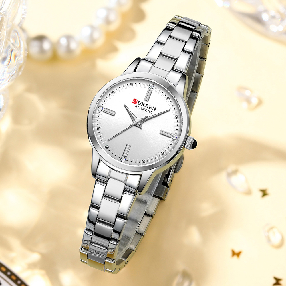 CURREN Women's Stainless Steel - مراجعة Watch Es وسعره
