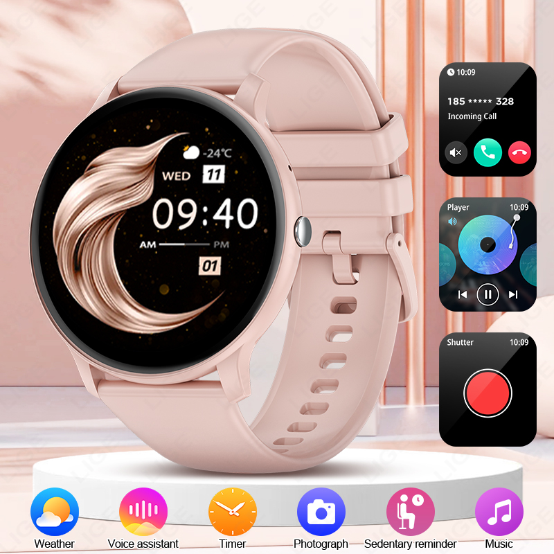 LIGE Bluetooth Call Smart Watc - مراجعة Smartwatch Latest Watches For Women وسعره