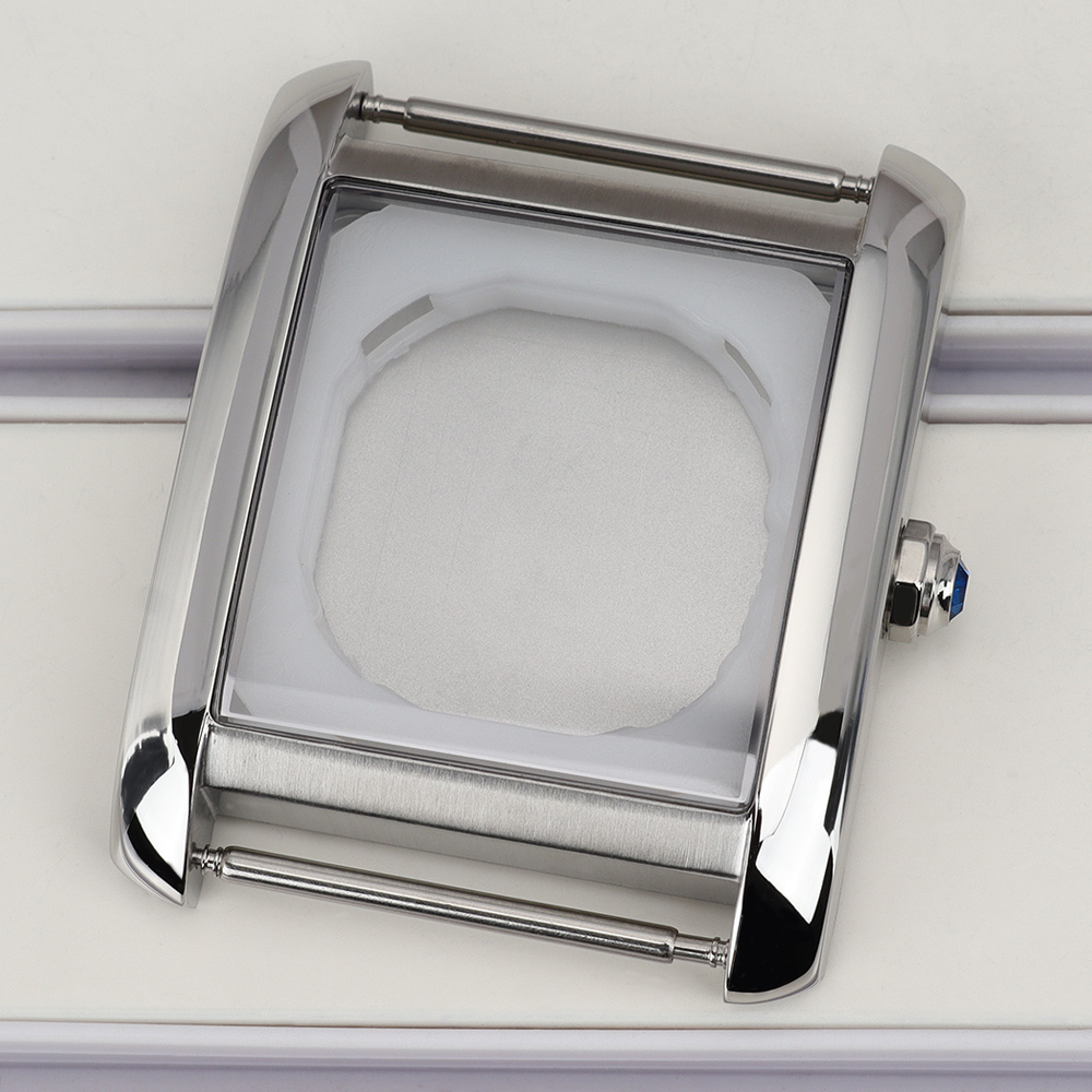 For 34.6mm Silver Watch Case S - مراجعة Watch Crystal Replacement وسعره