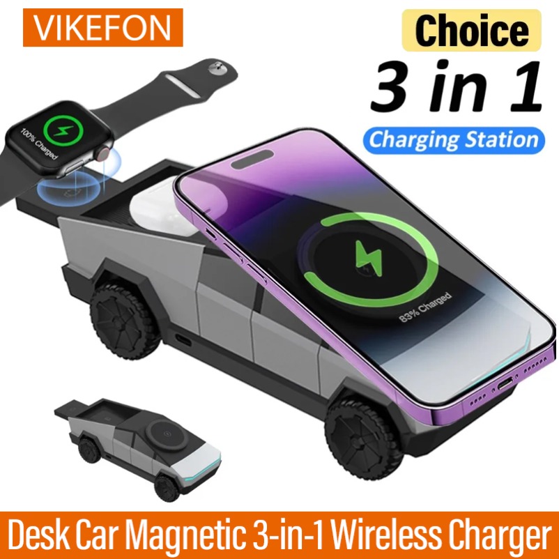 VIKEFON Desk Car Magnetic 3-in - مراجعة Watch Es وسعره