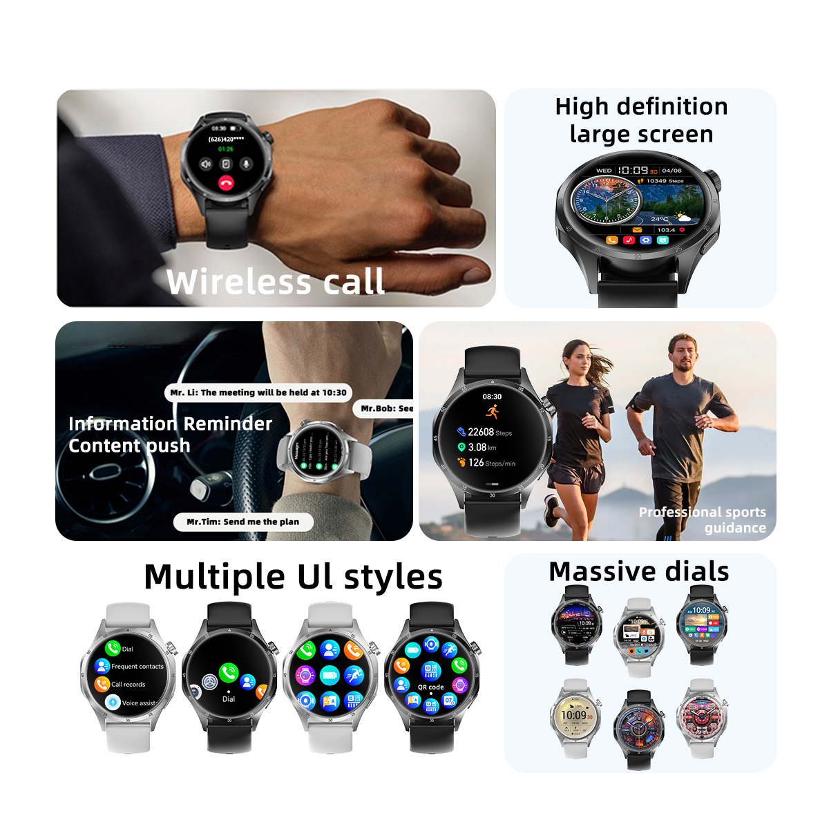 2026 Watch 5 Pro GPS Track Com - مراجعة Smartwatch Ring Watches وسعره