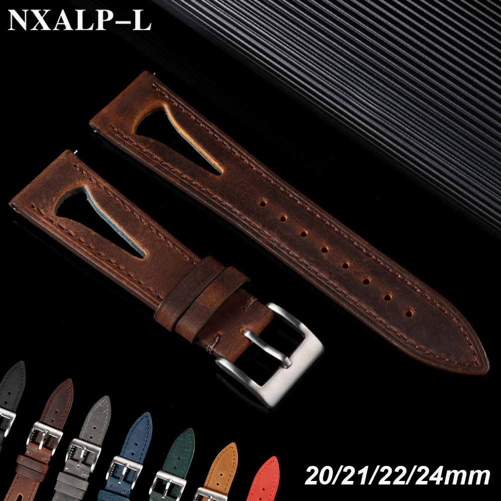 Cowhide Watch Band 20mm 21mm 2 - مراجعة Omega Watches Smartwatch وسعره