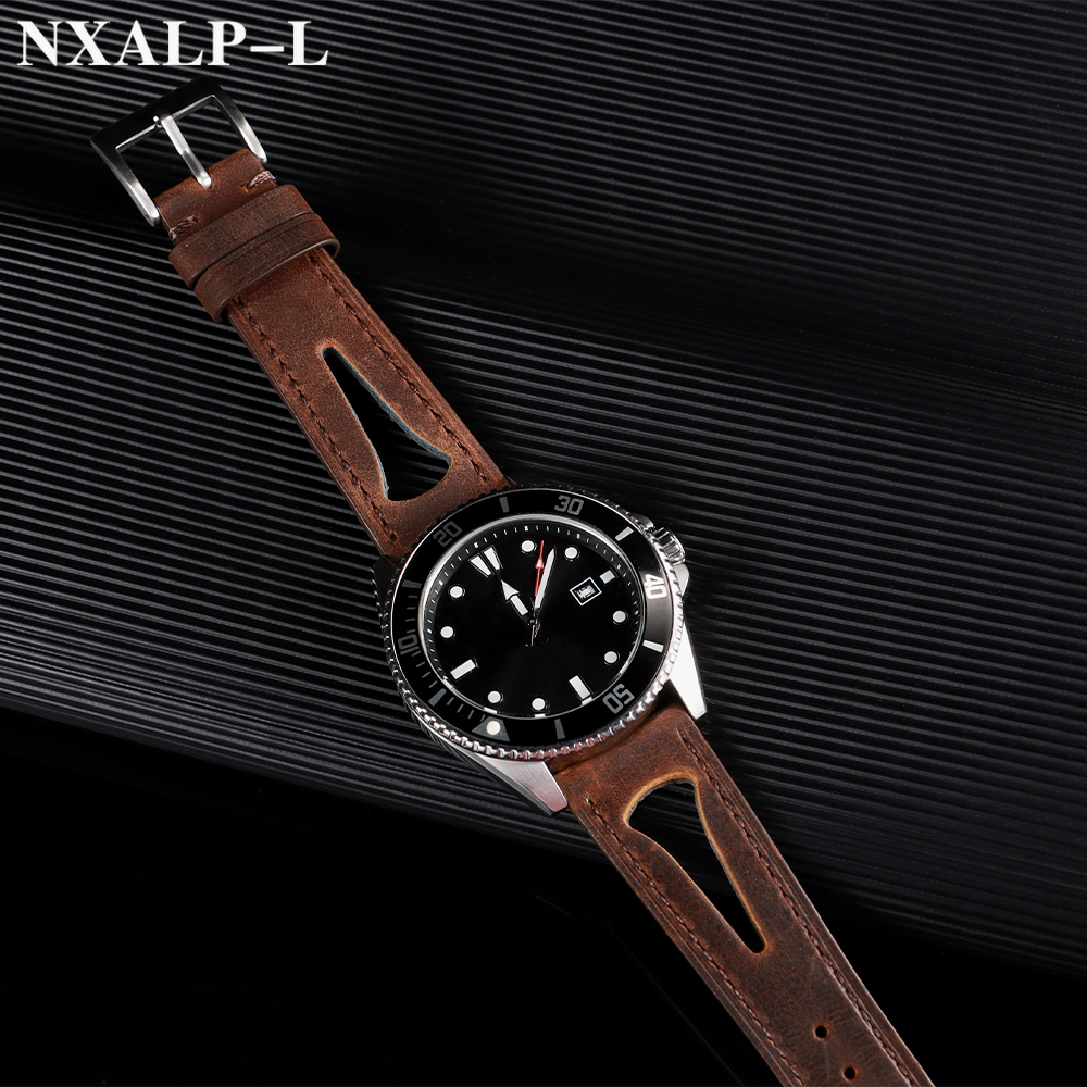 Cowhide Watch Band 20mm 21mm 2 - مراجعة Omega Watches Smartwatch وسعره