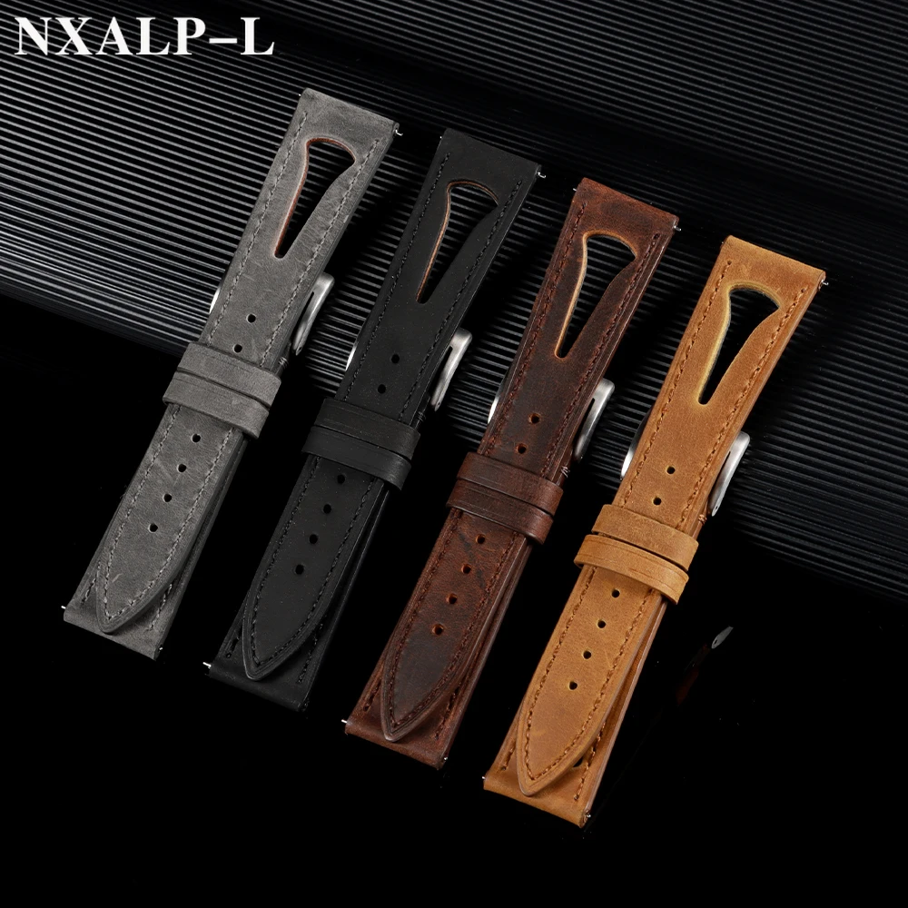 Cowhide Watch Band 20mm 21mm 2 - مراجعة Omega Watches Smartwatch وسعره