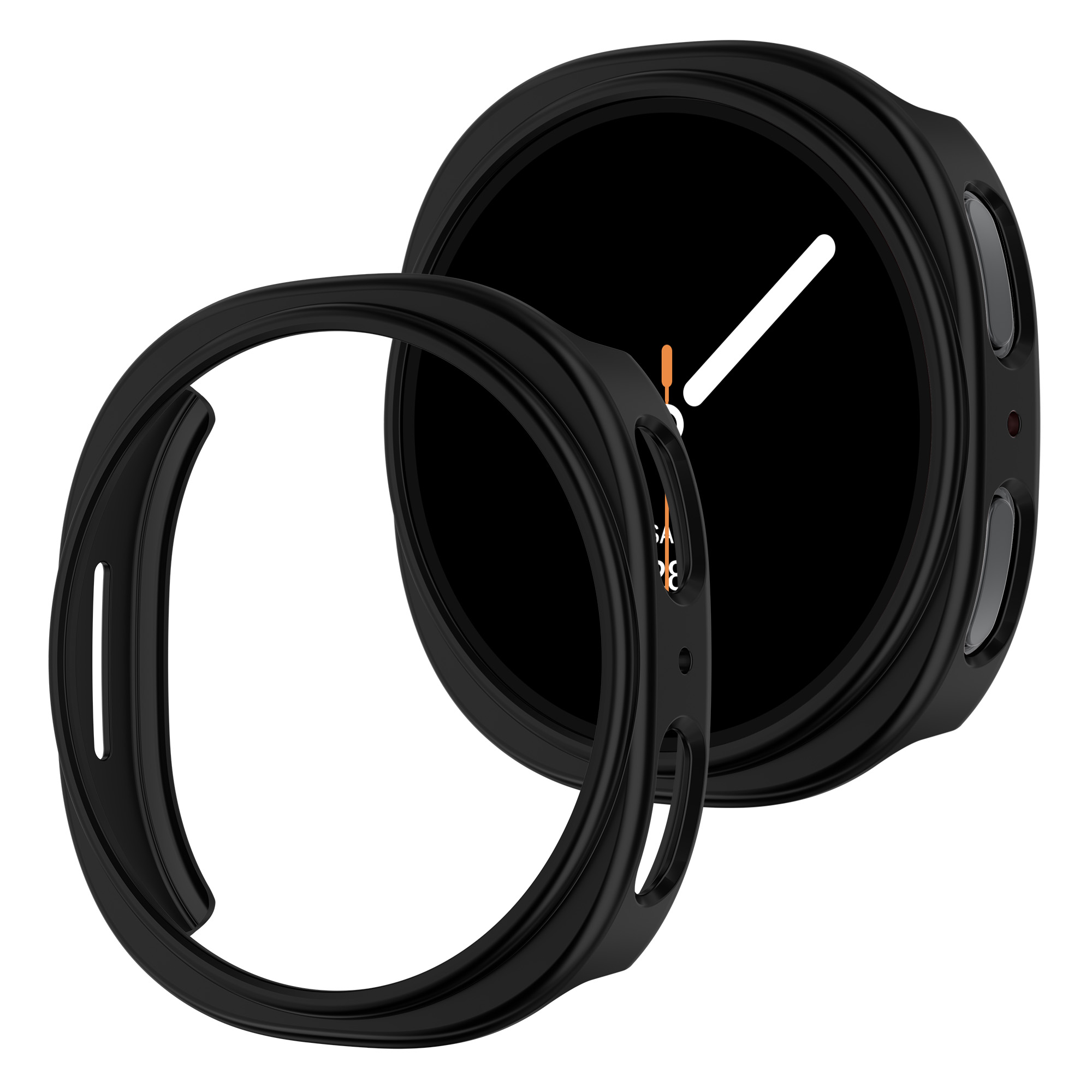 Hollow case+Official Silicone  - مراجعة Smartwatch Samsung Watches For Women وسعره
