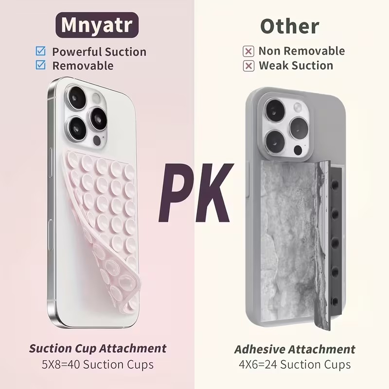2-Pack Silicone Suction Phone  - مراجعة Watch Es وسعره