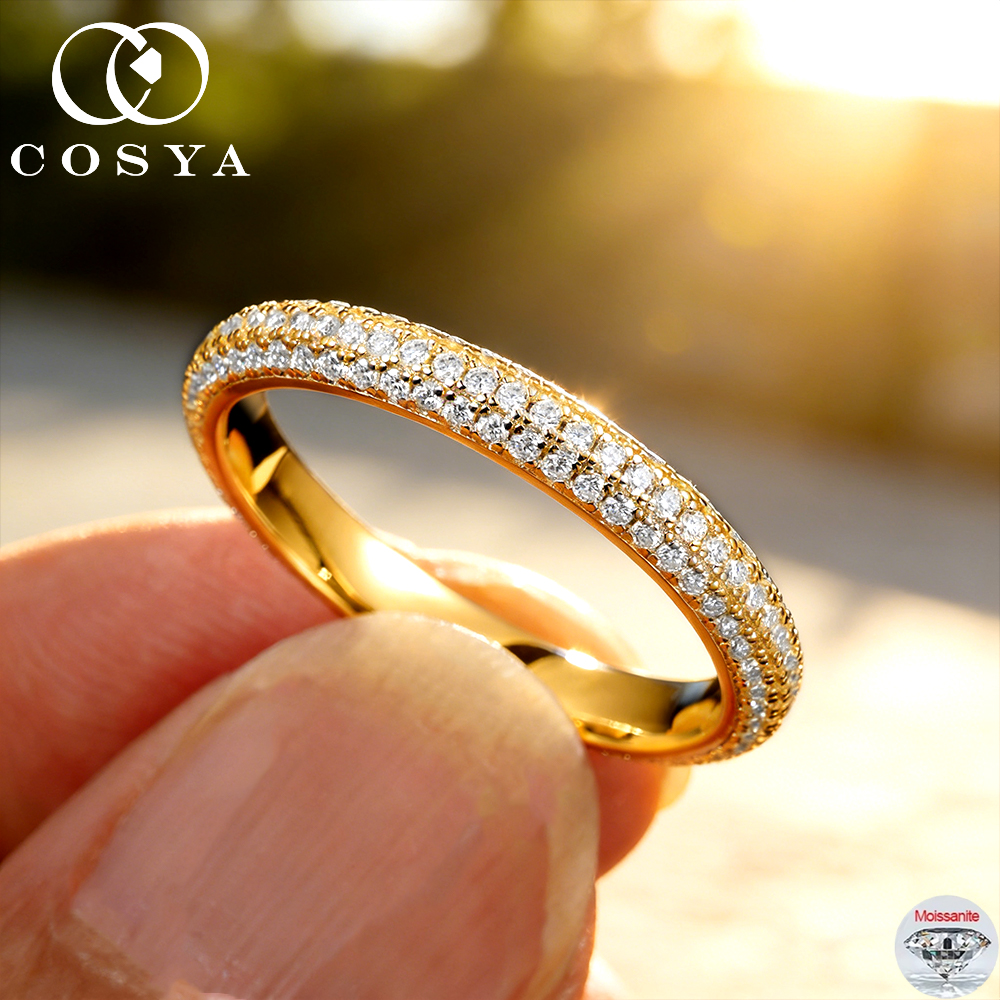 COSYA Real Full Moissanite Dia - مراجعة Vs Smartwatch وسعره