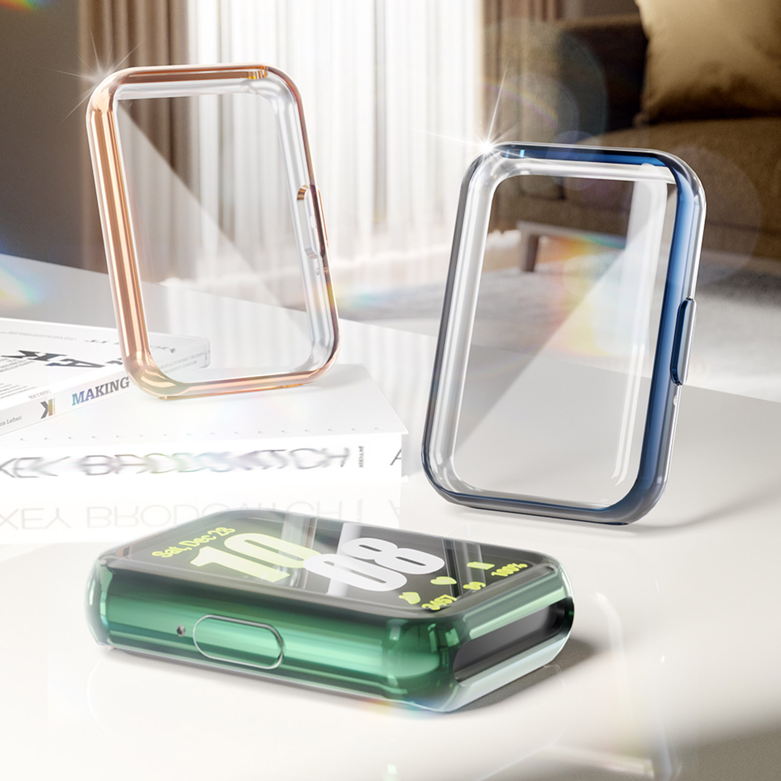 Cover for Samsung Galaxy Fit 3 - مراجعة Smartwatch Samsung Watches For Women وسعره