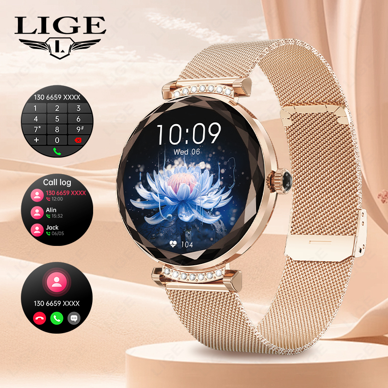 LIGE Fashion Ladies Smart Watc - مراجعة Smartwatch Latest Watches For Women وسعره